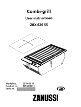 Zanussi ZBX626SS User manual