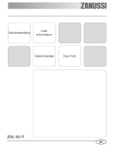 Zanussi ZGL63ITX User manual