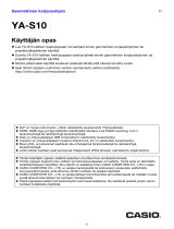 Casio XJ-SK600 User manual