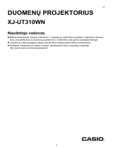 Casio XJ-UT310WN User manual