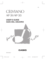 Casio AP33 User manual