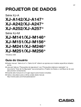 Casio XJ-M141, XJ-M146, XJ-M151, XJ-M156, XJ-M241, XJ-M246, XJ-M251, XJ-M256 User manual