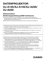 Casio XJ-A130, XJ-A135, XJ-A140, XJ-A145, XJ-A230, XJ-A235, XJ-A240, XJ-A245 Owner's manual