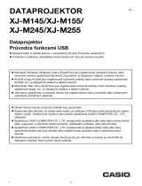 Casio XJ-A141, XJ-A146, XJ-A241, XJ-A246, XJ-A251, XJ-A256 (Serial Number: D****A) XJ-A146/A246/A256 Průvodce funkcemi USB