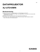 Casio XJ-UT310WN User guide