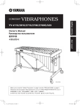 Yamaha YV-2700G Owner's manual