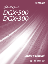 Yamaha DGX500 Owner's manual