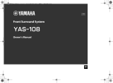 Yamaha YAS-108 User manual