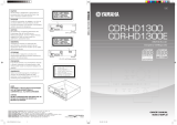 Yamaha CDR-HD1300 User manual