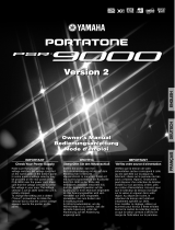 Yamaha PSR-9000 versie 2 Portatone Owner's manual