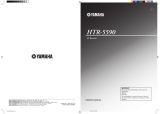 Yamaha HTR-5590 User manual