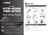 Yamaha HTR-6066 Installation guide