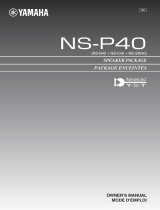 Yamaha NS-P40 User manual
