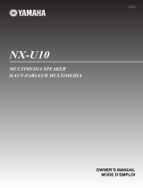 Yamaha NX-U10BL User manual