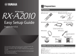 Yamaha RX-A2010 Installation guide