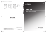 Yamaha YSP-600 Owner's manual