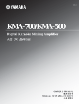 Yamaha KMA-700 Owner's manual