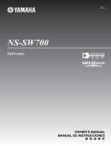 Yamaha NS-SW700 Owner's manual