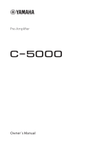 Yamaha C-5000 Owner's manual
