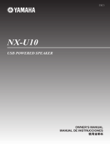 Yamaha NX-U10 Owner's manual