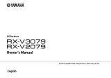 Yamaha RX-V2079 Owner's manual