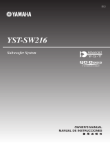 Yamaha YST-SW216 Owner's manual
