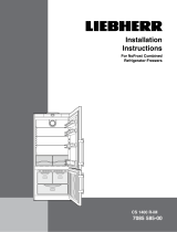 Liebherr CS1400RIM Installation guide