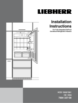 Liebherr HC1550 Installation guide