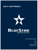 BlueStar  RCS366BV2  Owner's manual