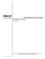 Dacor HGER30SLP Installation guide