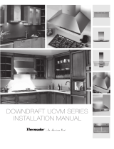 Bosch DHD3014UC Installation guide