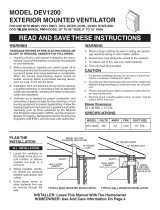 Viking VCWH54848CB Installation guide