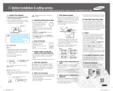 Samsung RF28HMEDBWW Quick start guide