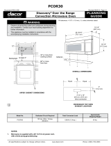 Dacor PCOR30S User guide