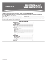 Amana AER6303MFS User manual