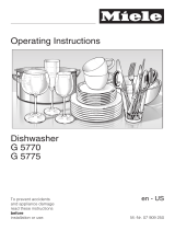 Miele G5775SCVI User manual