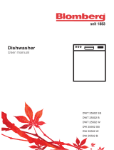 Blomberg DWT25502SS User manual