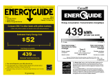 Miele 37374921USA FNS37492iE Energy Guide