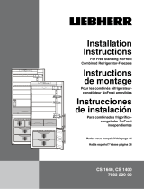 Liebherr CS1400L Installation guide