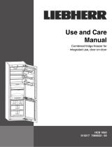 Liebherr HCB1060 User manual