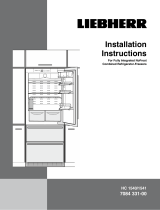 Liebherr HC1540 Installation guide