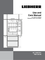 Liebherr HC1540 User manual