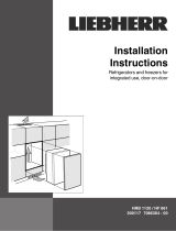 Liebherr HRB 1120 Installation guide