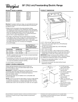 Whirlpool WFE515S0EW User guide