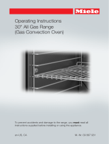 Miele 25112451USA Operating instructions