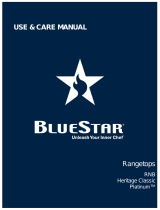 BlueStar  BSPRT488BL  User manual