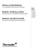 Thermador PCG486NL Installation guide