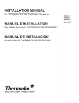 Thermador PCG305P Installation guide
