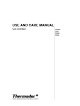 Thermador SGSL365KS User manual
