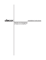 Dacor DTT48M976LM Installation guide